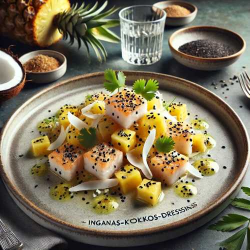 Ananas-Kokos-Ceviche