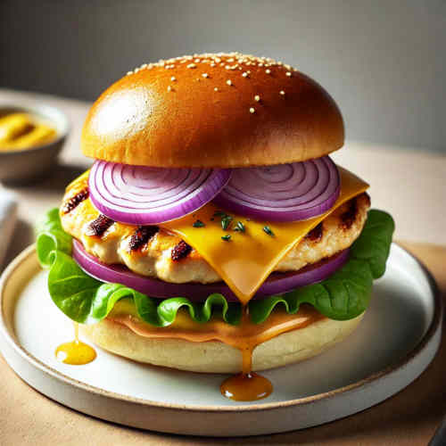 Honey Mustard Chicken Burger