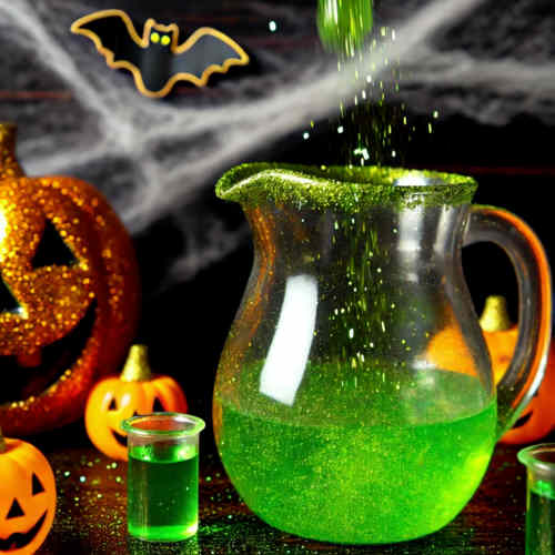 Spooky Halloween-Mocktail Arbeitsschritt 3