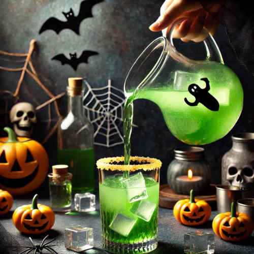 Spooky Halloween-Mocktail Arbeitsschritt 4