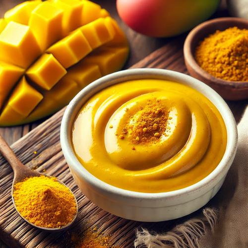 Vegane Mango-Curry-Sauce